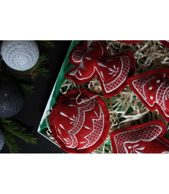 Набор елочных игрушек Рождественский BR