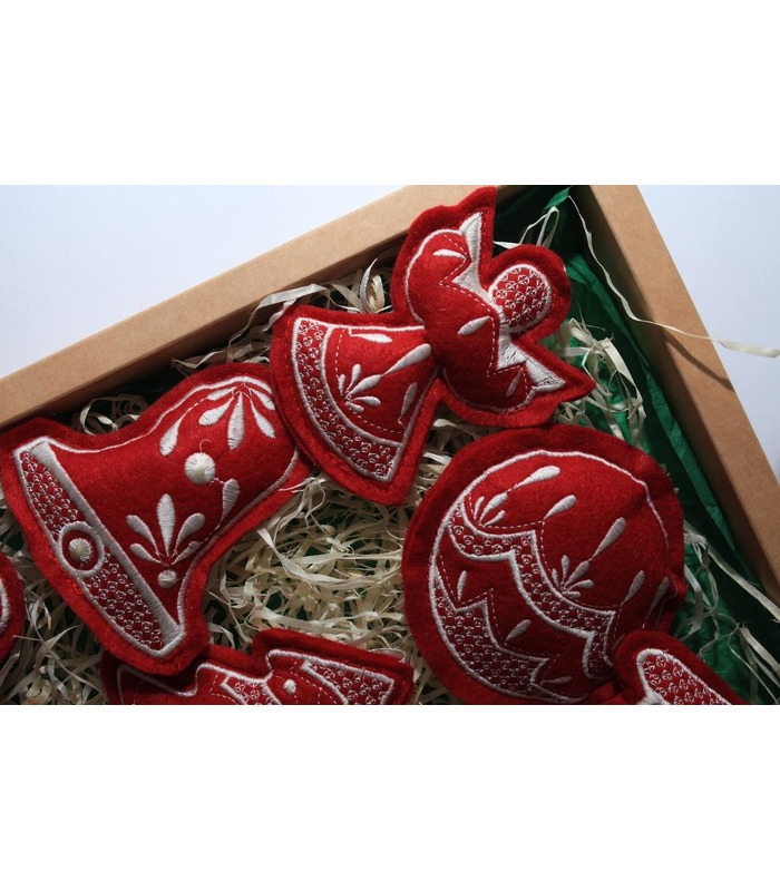 Набір ялинкових іграшок Різдвяний великий BR