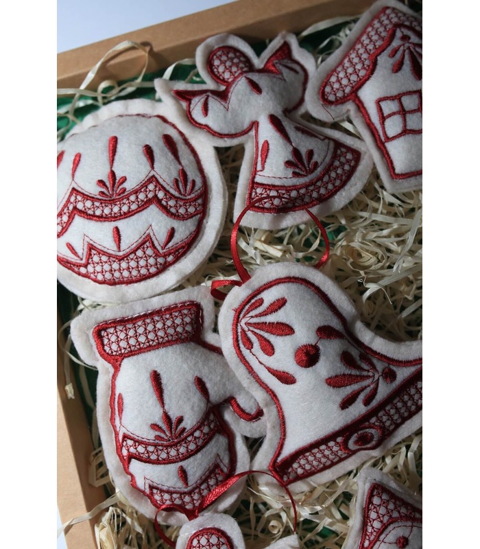 Набір ялинкових іграшок Різдвяний великий MI