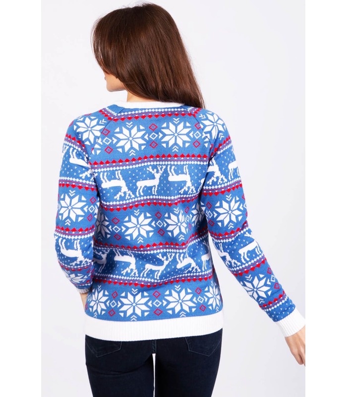 Женский свитер Рождественский (мод.47)