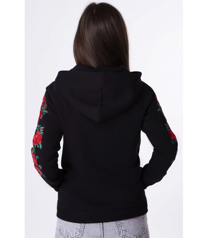 Жіноче худі на замку мод.4009