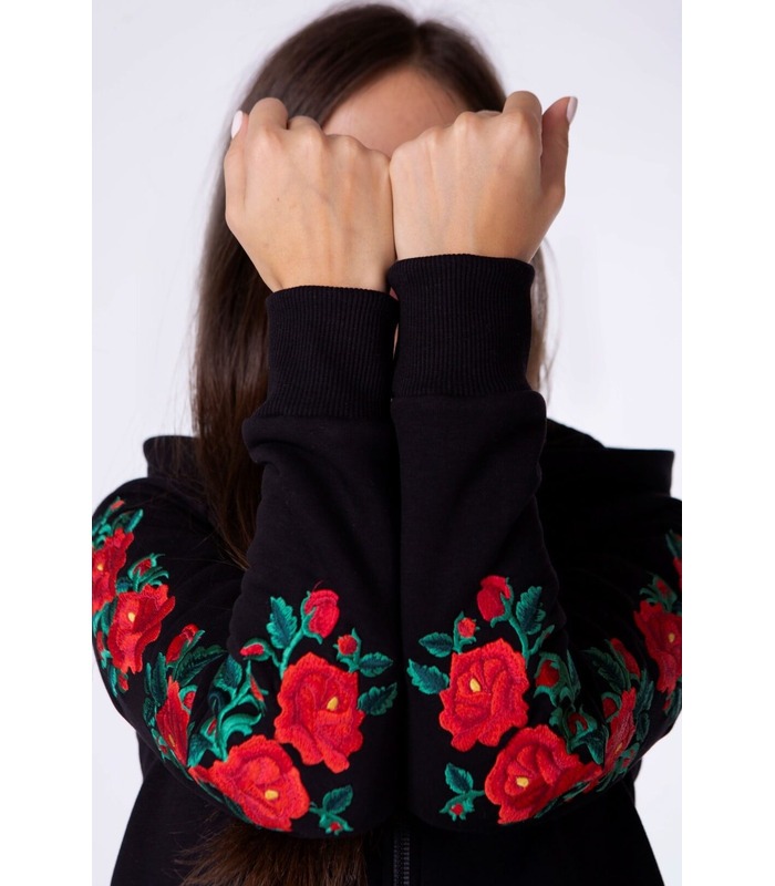 Жіноче худі на замку мод.4009