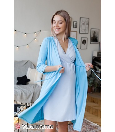 Нічна сорочка Аліса Лайт BB від Юла Мама у категорії Нічні сорочки для годування на МамаТато