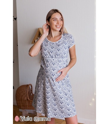 Нічна сорочка Маргарет TS від Юла Мама у категорії Нічні сорочки для годування на МамаТато