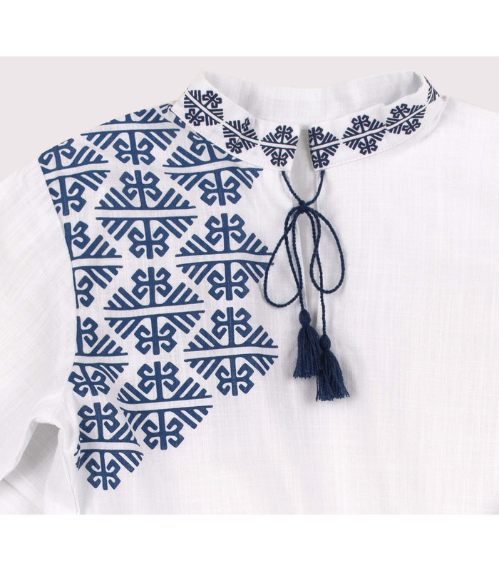 Сорочка-вишиванка принт РБ127 TS