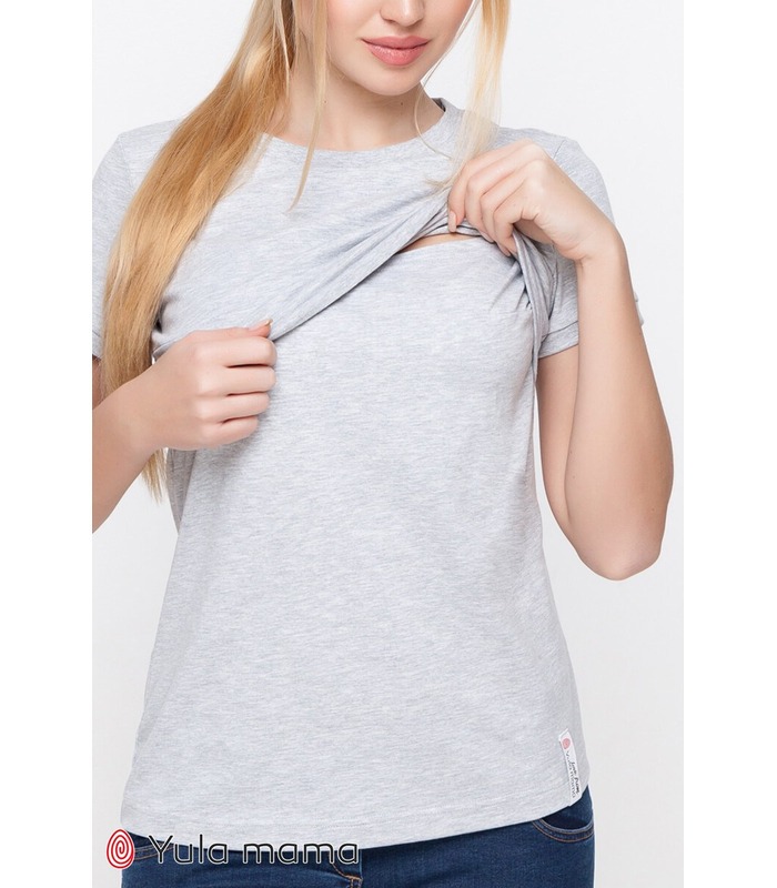 Футболка Марго GR от Юла Мама в категории Футболки и майки кормящим на МамаТато