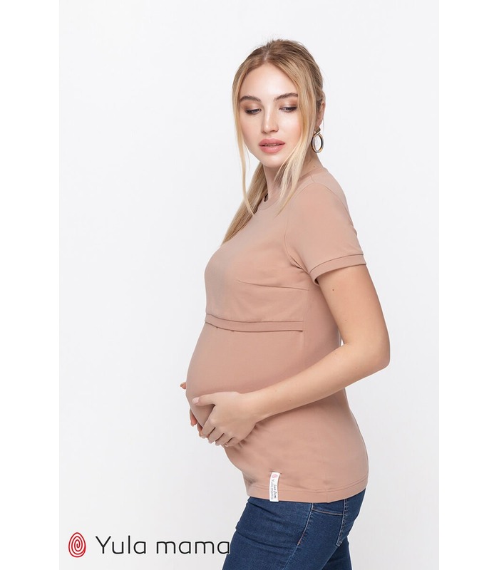 Футболка Марго BG от Юла Мама в категории Футболки и майки кормящим на МамаТато