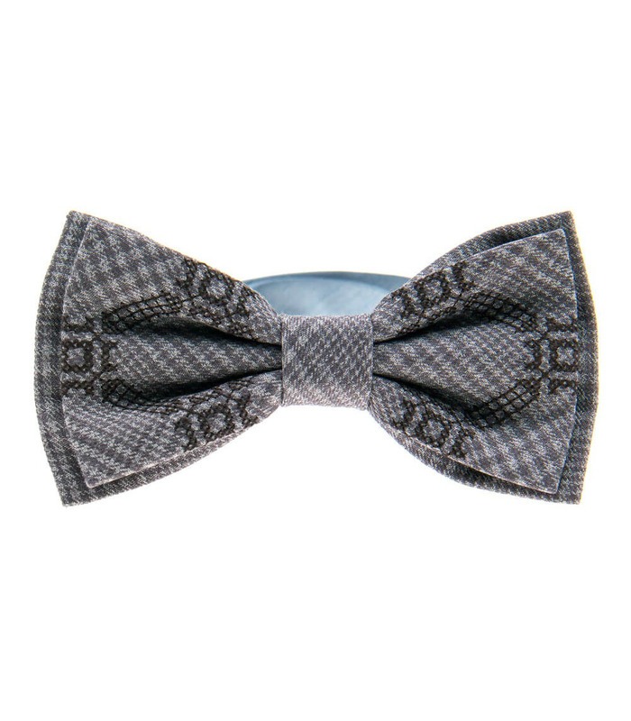 Чоловічий вишитий метелик 922 ᐉ Вишитий з костюмної тканини ※ Україна