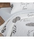 Комплект постельного белья "Про любовь" ᐉ поплин ※ Украина, доступная цена