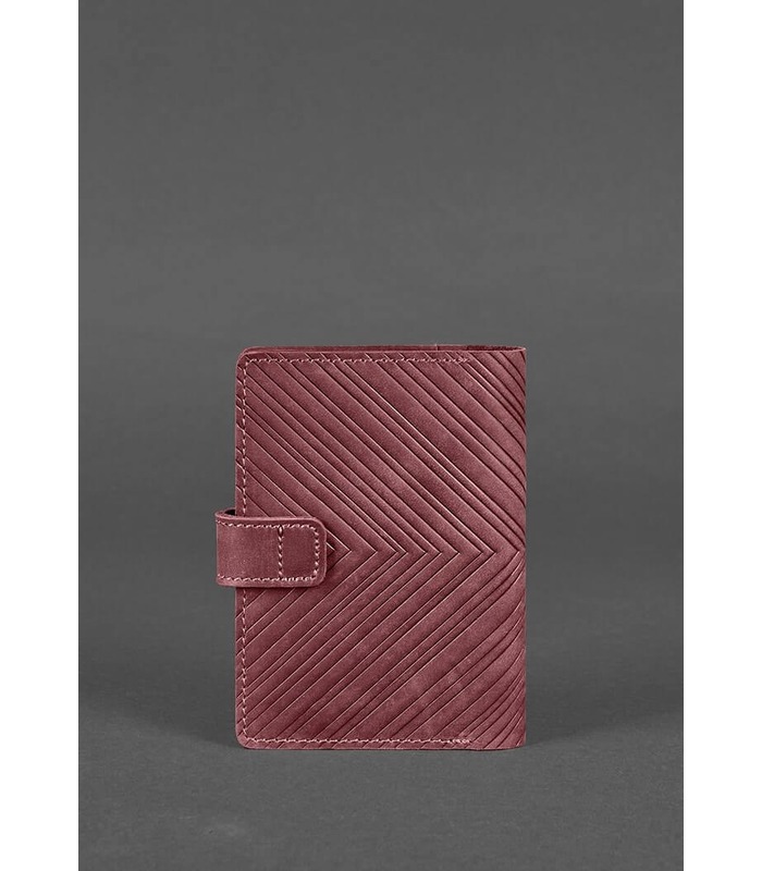 Шкіряна обкладинка для паспорту 3.0 Інді VN ᐉ Україна, натуральна шкіра