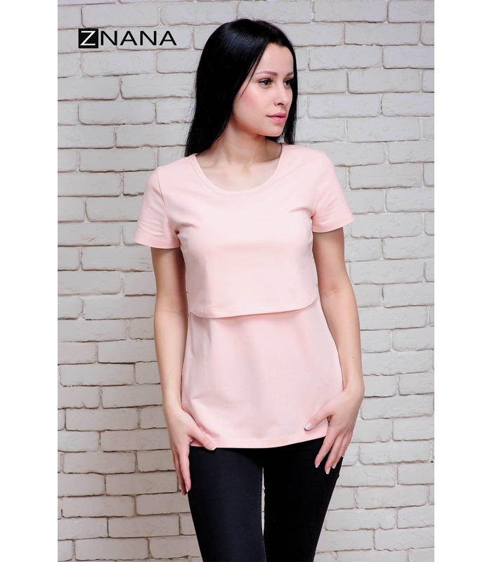 Футболка Симпл Пудра