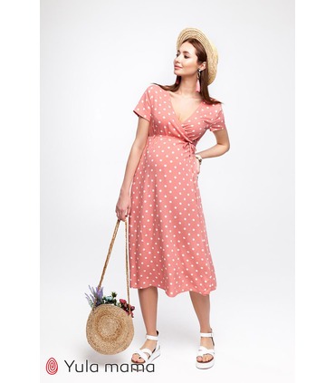 Платье Эйлиш RO от Юла Мама в категории Платья беременным на МамаТато
