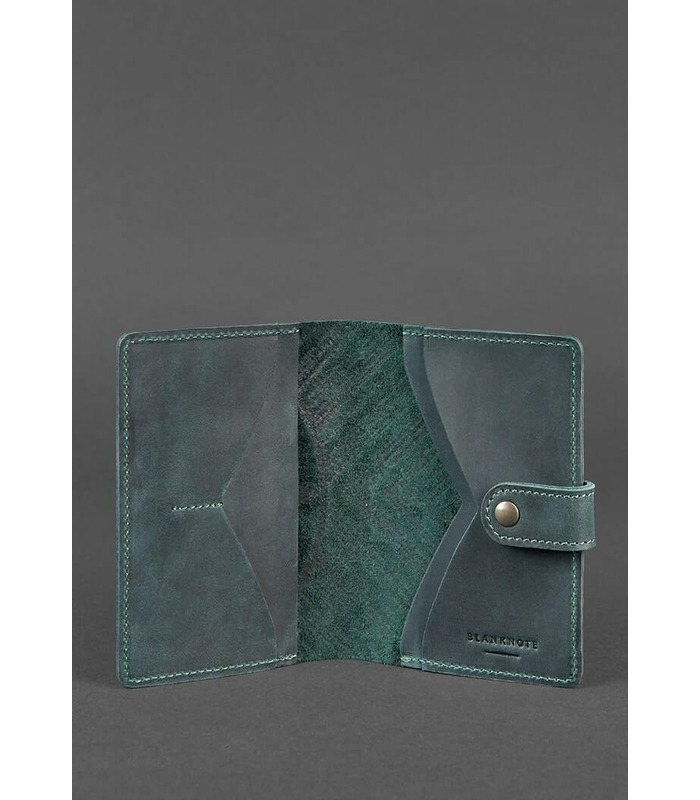 Шкіряна обкладинка для паспорту 3.0 Інді GR ᐉ Україна, натуральна шкіра