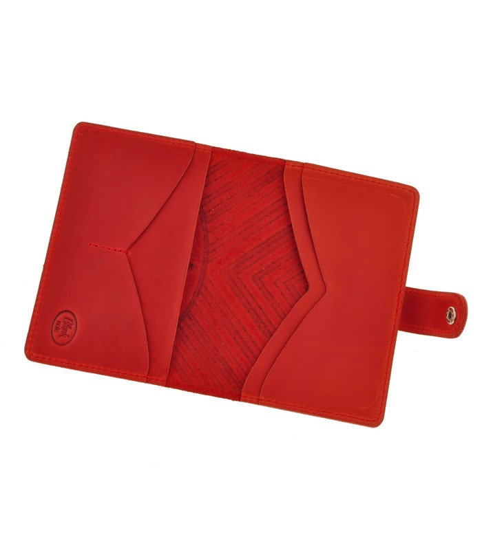 Шкіряна обкладинка для паспорту 3.0 Інді CR ᐉ Україна, натуральна шкіра