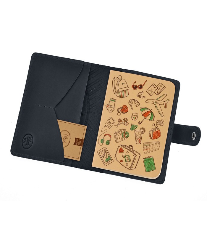 Кожаная обложка для паспорта 3.0 Инди NN ᐉ Украина, натуральная кожа