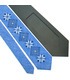 Краватка ᐉ Вишита краватка світло-волошкового кольору 733, костюмна тканина ※ Україна