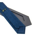 Галстук ᐉ Вышитый галстук синего цвета 799, костюмная ткань ※ Украина