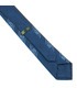 Галстук ᐉ Вышитый галстук темно-синего цвета 846, костюмная ткань ※ Украина
