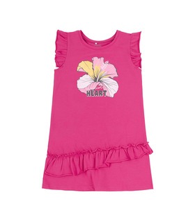 Детское платье ПЛ275 MA ➤ малиновое летнее платье для девочки