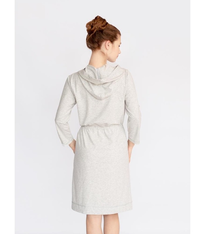 Халат с капюшоном м.25004 SG