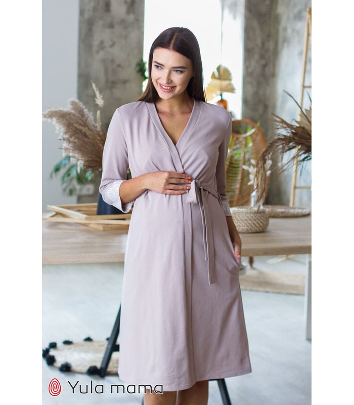 Комплект Мая от Юла Мама в категории Халаты для беременных на МамаТато