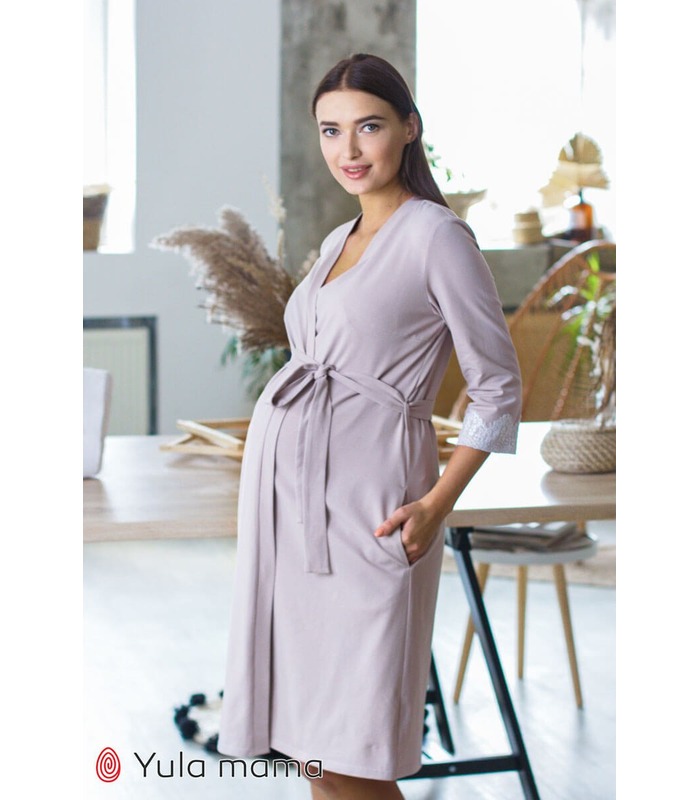Комплект Мая от Юла Мама в категории Халаты для беременных на МамаТато