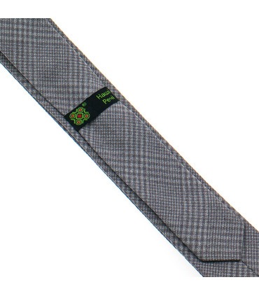 Краватка ᐉ Вишита краватка бежевого кольору 916, костюмна тканина ※ Україна