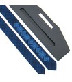 Галстук ᐉ Вышитый галстук темно-синего цвета 918, костюмная ткань ※ Украина
