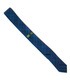 Краватка ᐉ Вишита краватка темно-синього кольору 918, костюмна тканина ※ Україна