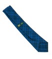 Галстук ᐉ Вышитый галстук темно-синего цвета 917, костюмная ткань ※ Украина