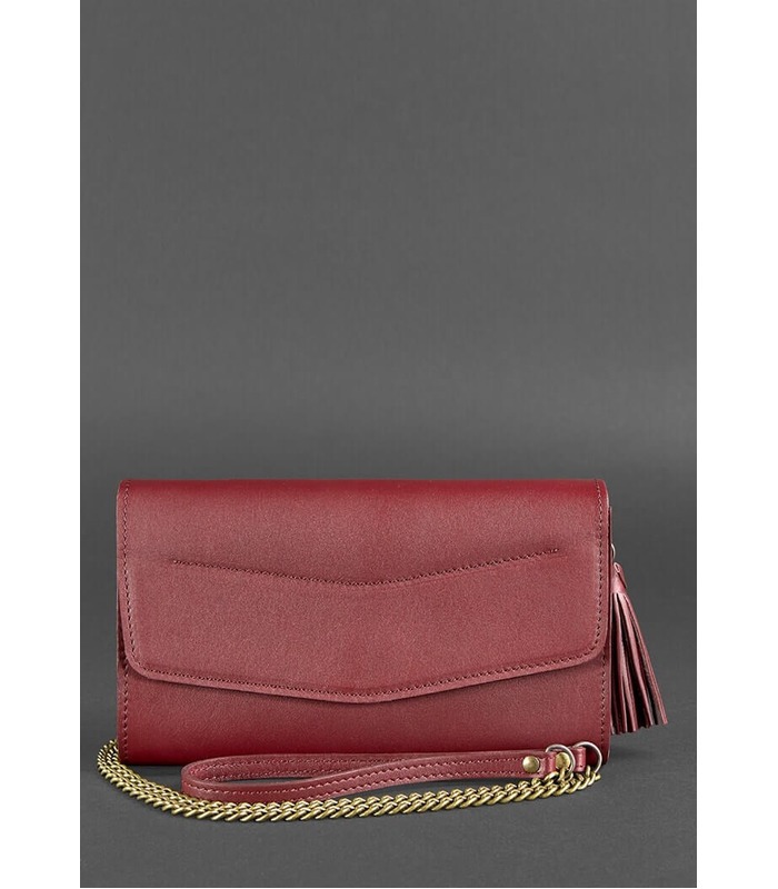 Жіноча шкіряна сумка Еліс BR-KR ᐉ ціна виробника, Україна, ручна робота