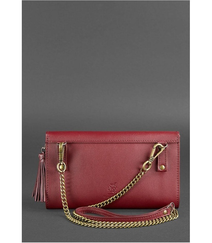 Жіноча шкіряна сумка Еліс BR-KR ᐉ ціна виробника, Україна, ручна робота