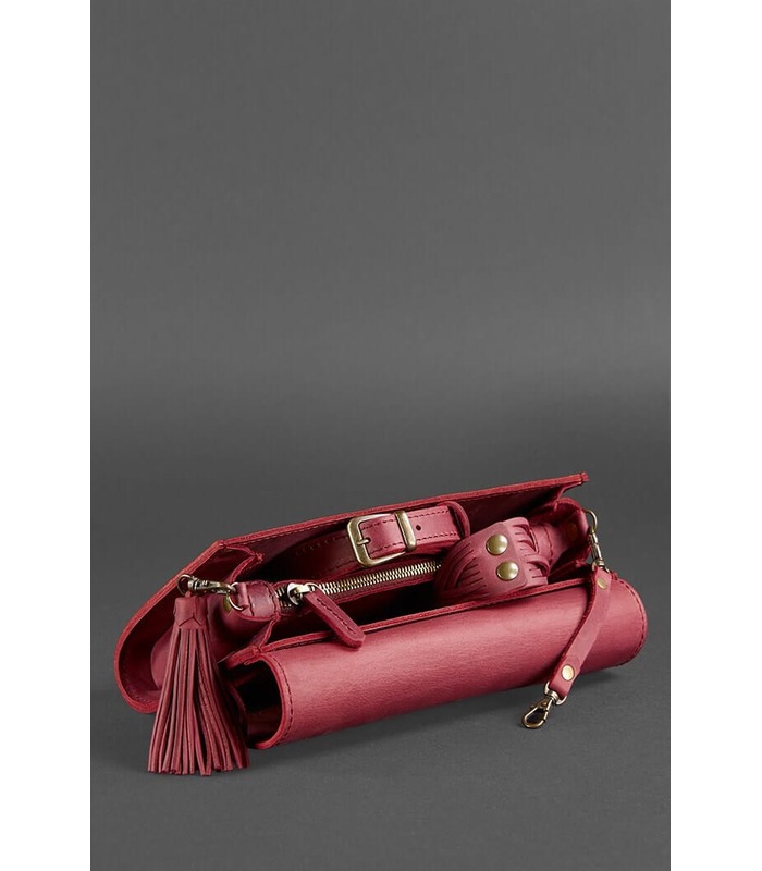 Жіноча шкіряна сумка Еліс BR-KR ᐉ ціна виробника, Україна, ручна робота