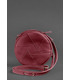 Женская кожаная сумка Бон-бон ᐉ Виноград, натуральная кожа, BlankNote
