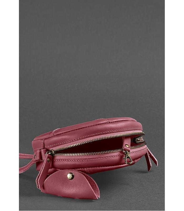 Жіноча шкіряна сумка Бон-бон ᐉ Виноград, натуральна шкіра, BlankNote