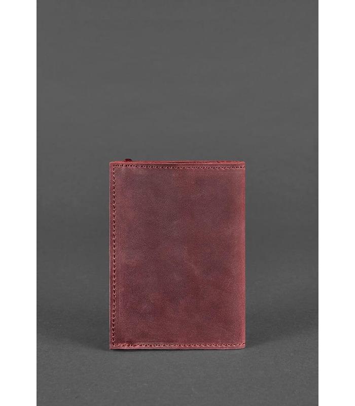 Обкладинка для паспорту 1.0 VN-CH ᐉ Україна, натуральна шкіра