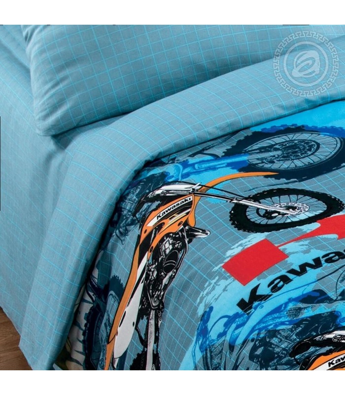 Комплект детского постельного белья "Мотокросс" ᐉ Поплин, произведено в Украине