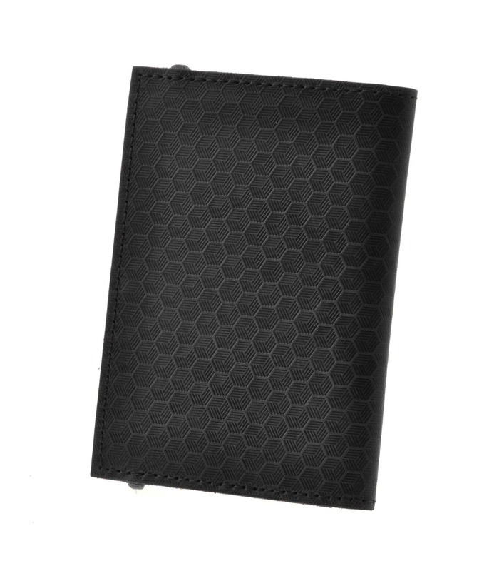 Кожаная обложка для паспорта 2.0 Карбон Графит BL ᐉ Украина, натуральная кожа