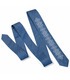 Краватка ᐉ Вишита краватка синього кольору 685, джинсова тканина ※ Україна