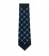Галстук ᐉ Вышитый галстук темно-синего цвета 721, костюмная ткань ※ Украина