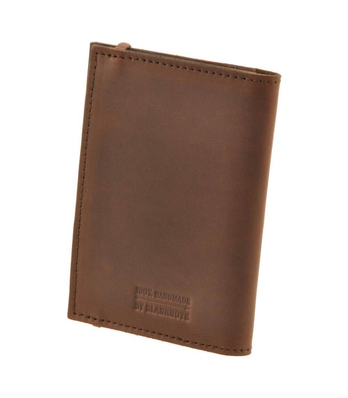 Шкіряна обкладинка для паспорту 2.0 Горіх BR ᐉ Україна, натуральна шкіра