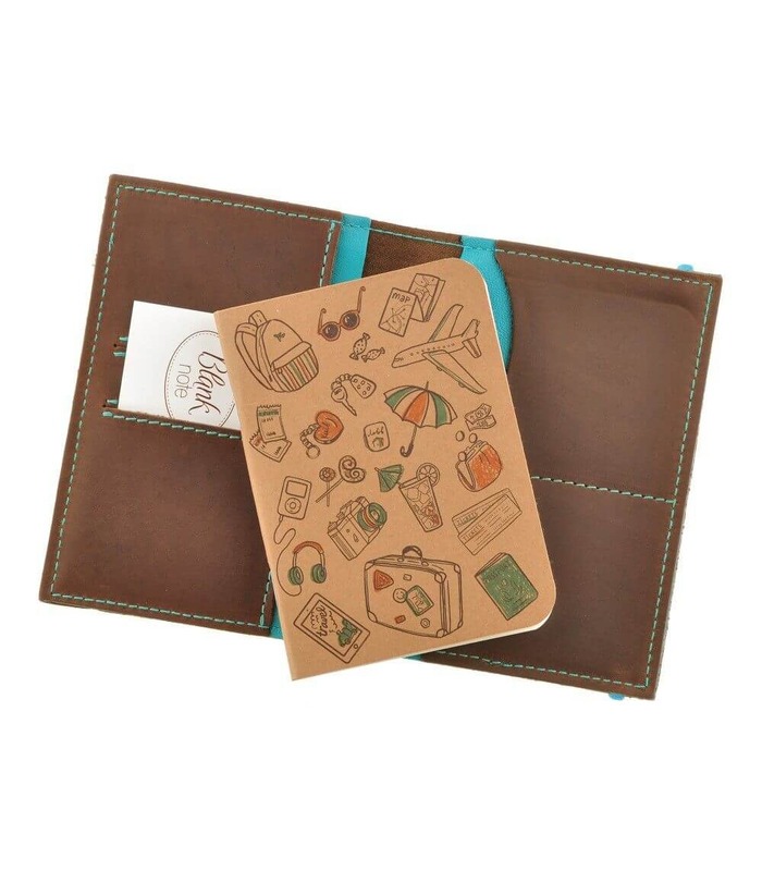 Шкіряна обкладинка для паспорту 2.0 Горіх-Тіффані BT ᐉ Україна, натуральна шкіра