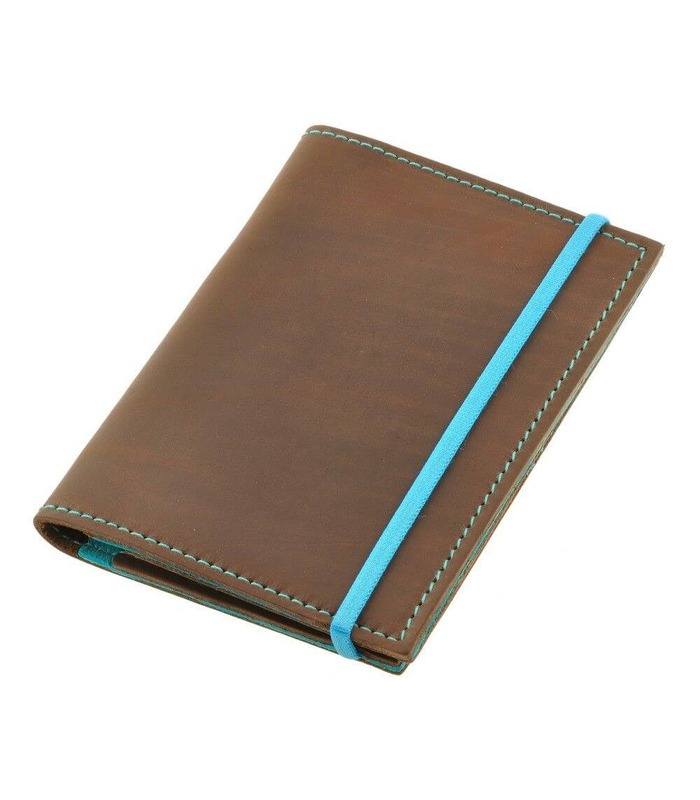 Шкіряна обкладинка для паспорту 2.0 Горіх-Тіффані BT ᐉ Україна, натуральна шкіра