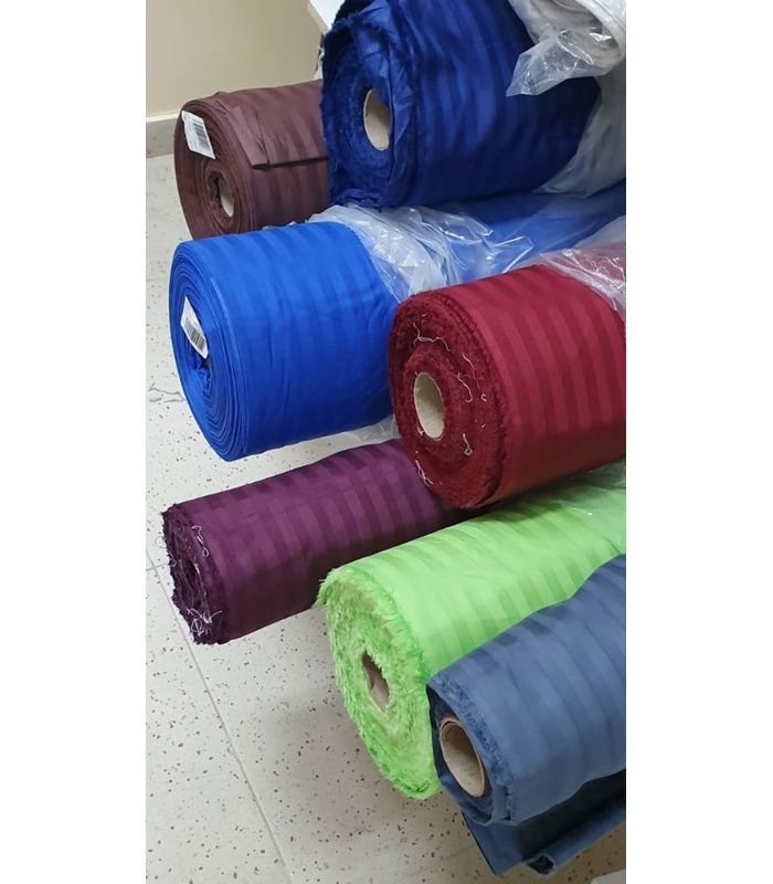 Комплект постільної білизни "Lime" Сатин Stripe зі 100% бавовни, смуга 1/1 см