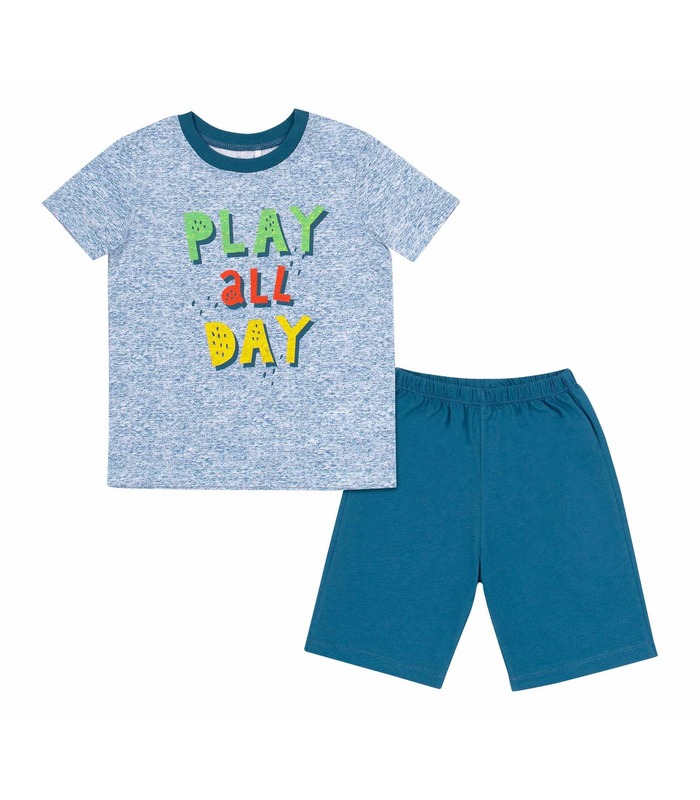Пижама Играй ПЖ54 ➤ летняя пижама мальчику с надписью