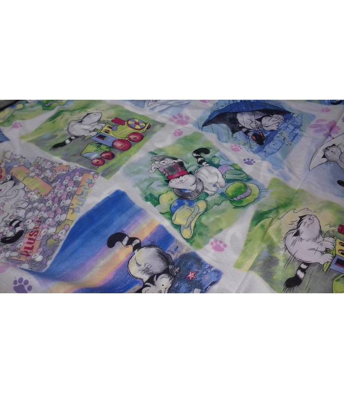 Комплект постільної білизни "Мурзик".