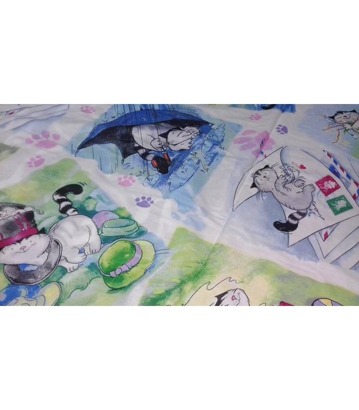 Комплект постільної білизни "Мурзик".