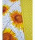 Комплект постільної білизни Соняшники ᗍ сатин ※ Україна, натуральна тканина