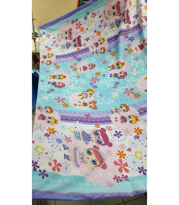 Комплект детского постельного белья "Сестрички LOL" ᐉ Бязь 100% хлопок ※ Украина