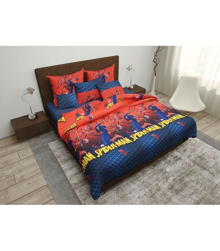 Комплект детского постельного белья "Spiderman" ᐉ Бязь 100% хлопок ※ Украина